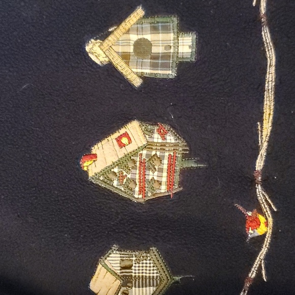 Northern Reflections Navy Fleece Jacket 100% - Picture 3 of 4